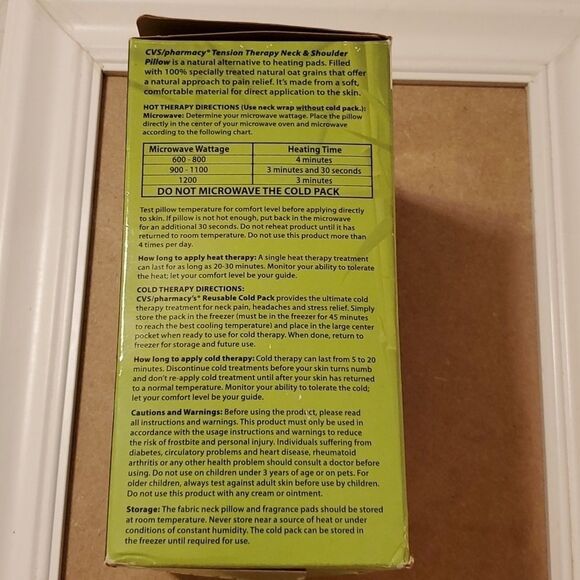 NIB Therapy Neck & Shoulder pillow - Picture 4 of 4